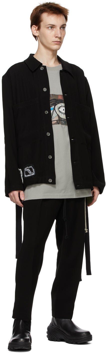 Song for the Mute Black Jersey Lounge Pants