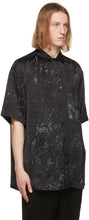 Song for the Mute Black Oversized Splatter Shirt