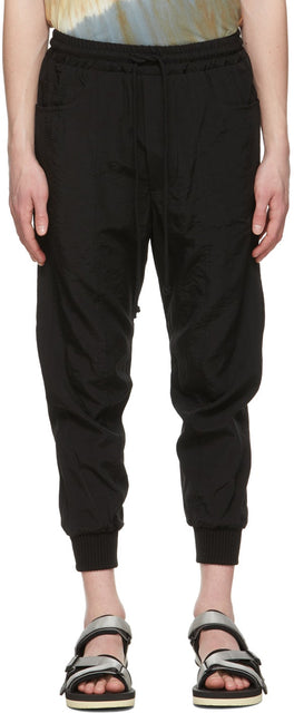 Song for the Mute Black Trackies Lounge Pants - Chanson pour le pantalon de salon muet black wackies - 음소거 블랙 트래커 라운지 바지를위한 노래