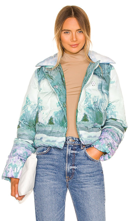 Song of Style Ezi Puffer Jacket in Mint Song of Style Ezi Puffer Jacket in Mint 薄荷的Ezi Puffer夹克风格之歌