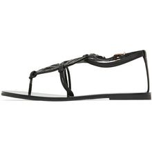 Sophia Webster Black Butterfly Flat Sandals