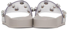 Sophia Webster Grey PVC Dina Slides