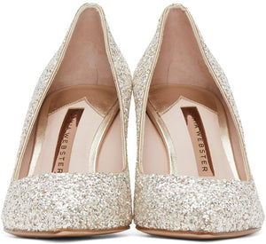 Sophia Webster Silver Rio Pumps