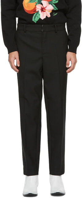 Soulland Black Nicko Trousers - Pantalon nicko noir Soulland - Soulland 검은 니코 바지