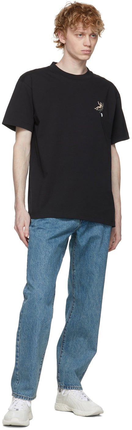 Soulland Black Zodiac T-Shirt