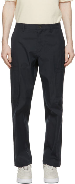 Soulland Navy Simon Trousers - Pantalon Simon Simon Simland Simon - Soulland Navy Simon 바지
