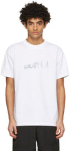 Soulland White Pencil Logo T-Shirt - SOULLAND Blanc Crayon Logo T-shirt - 영혼 랜드 화이트 연필 로고 티셔츠