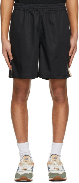 South2 West8 Black Sateen Trail Shorts - South2 West8 Black Sateen Trail Short - South2 West8 Black Sateen Trail Shorts.