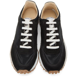 Spalwart Black Mesh Tempo Low Sneakers