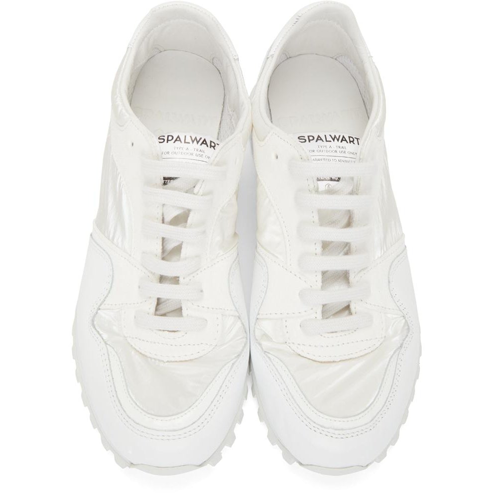 Spalwart White Monotone Mountain Trail Low (WBWS) Sneakers