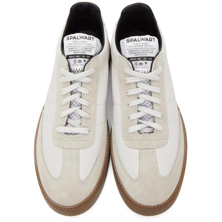 Spalwart White Smash Low Sneakers