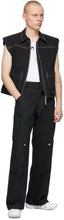 Spencer Badu Black Chino Cargo Pants