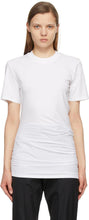Sportmax White Fingere T-Shirt - T-shirt SportMax White Fingere - Sportmax 화이트 Fingere 티셔츠