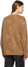 StÃ¼ssy Brown Flower Long Sleeve T-Shirt