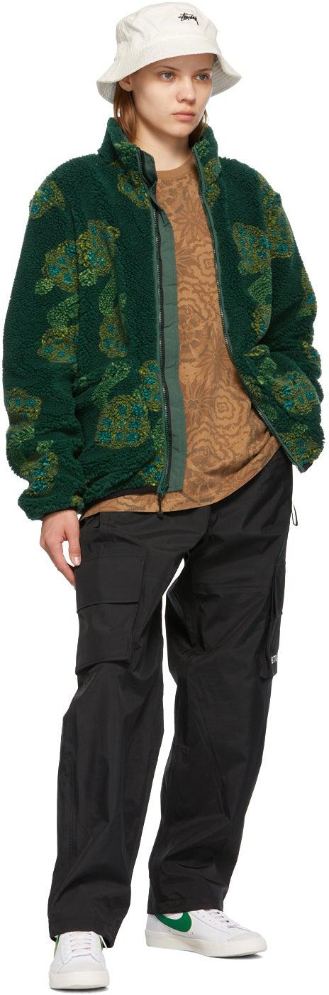 StÃ¼ssy Brown Flower Long Sleeve T-Shirt