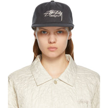 StÃ¼ssy Grey 'Designs' Cap - STÜSSY GRY 'DESIGNS' CAP - stôssy 회색 '디자인'캡