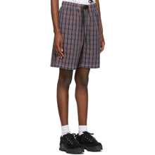 StÃ¼ssy Navy Brushed Cotton Mountain Shorts