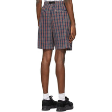 StÃ¼ssy Navy Brushed Cotton Mountain Shorts
