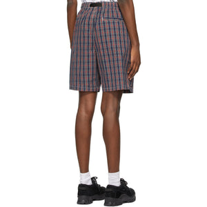 StÃ¼ssy Navy Brushed Cotton Mountain Shorts