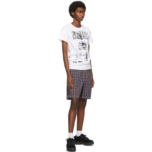 StÃ¼ssy Navy Brushed Cotton Mountain Shorts