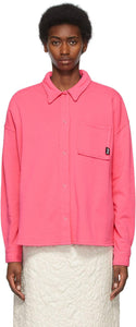 StÃ¼ssy Pink Huron Shirt - Shirt Huron Rose Stev¼ssy - Stössy 핑크 서 셔츠 셔츠