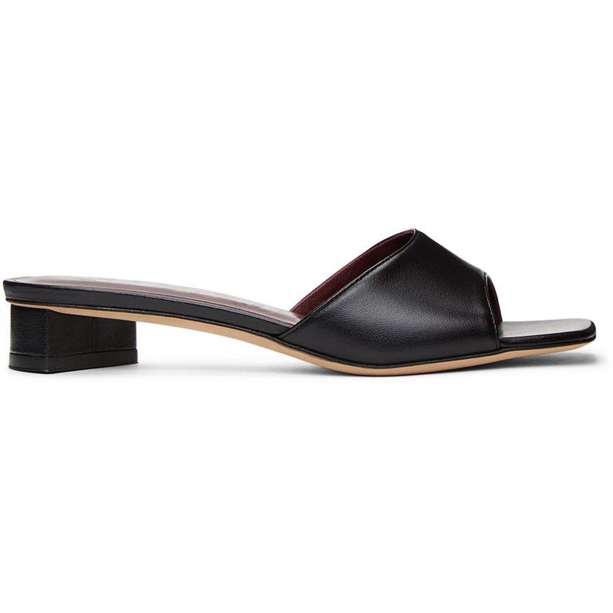 ❌ON HOLD❌CHA NEL Beige/Black Mules Slides Sandals