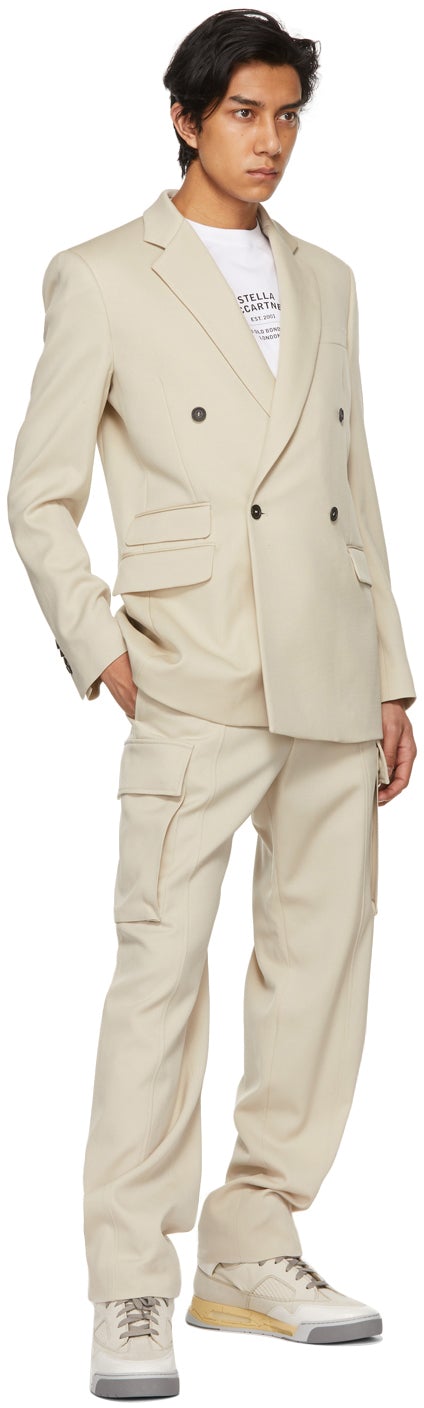 Stella McCartney Beige Shared Tailored Holden Blazer