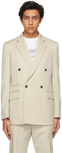 Stella McCartney Beige Shared Tailored Holden Blazer - Stella McCartney Beige partagée Blazer Holden Holden - Stella McCartney 베이지 (Stella McCartney Beige)는 맞춤형 홀든 블레이저를 공유했습니다