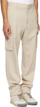 Stella McCartney Beige Shared Wool Cargo Pants