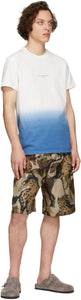 Stella McCartney Beige Silk Printed Shorts