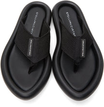 Stella McCartney Black Air Slide Sandals