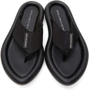 Stella McCartney Black Air Slide Sandals