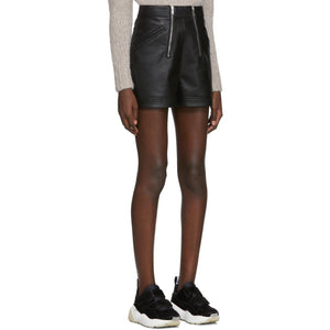 Stella McCartney Black Alter Leather Shorts