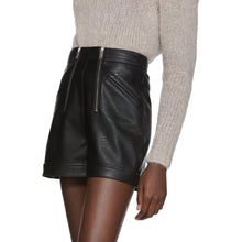 Stella McCartney Black Alter Leather Shorts