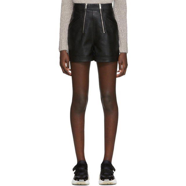 Stella McCartney Black Alter Leather Shorts
