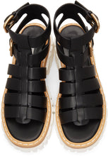 Stella McCartney Black Emilie Gladiator Heeled Sandals