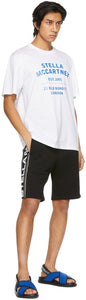 Stella McCartney Black Shared Fleece '23 OBS' Shorts