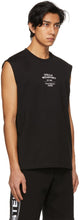 Stella McCartney Black Shared 'OBS 23' Sleeveless T-Shirt