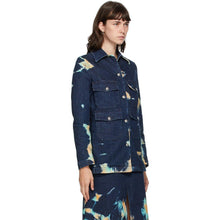 Stella McCartney Blue Denim Acid Wash Jacket