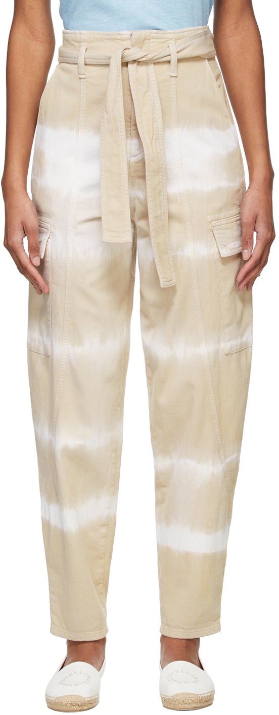 Orange Silk trousers Stella McCartney - GenesinlifeShops Germany - BodyTalk  Pantsonwcl Regular Pants Medium Crotch