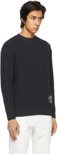 Stella McCartney Navy Shared Aran Stitch Sweater