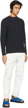 Stella McCartney Navy Shared Aran Stitch Sweater