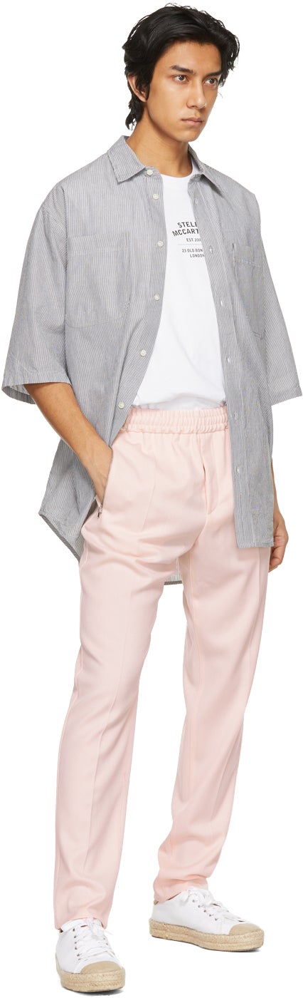 Stella McCartney Pink Shared Piet Trousers