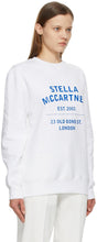 Stella McCartney White '23 Old Bond Street' Sweatshirt