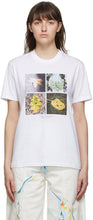 Stella McCartney White Faces In Places T-Shirt - Visages blancs Stella McCartney dans des endroits T-shirt - Stella McCartney 화이트 얼굴 장소 T 셔츠