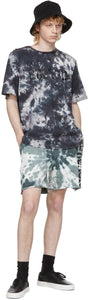 Stolen Girlfriends Club Blue Tie-Dye Arch Hill Shorts