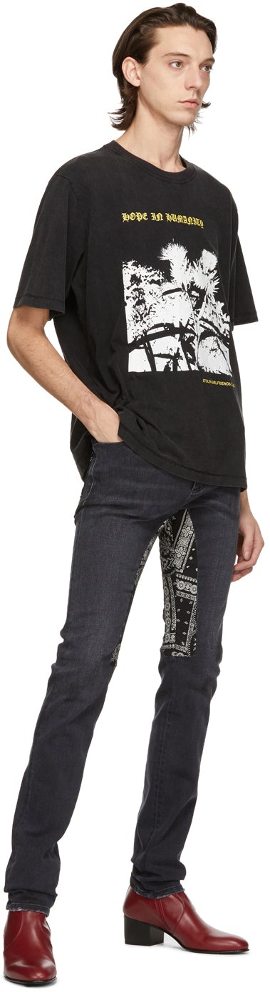 Stolen Girlfriends Club Grey Thistle Heart Classic T-Shirt