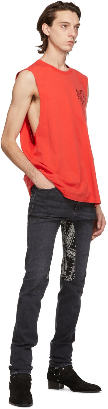 Stolen Girlfriends Club Red Slime Sleeveless T-Shirt