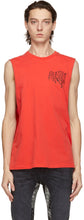 Stolen Girlfriends Club Red Slime Sleeveless T-Shirt - T-shirt sans manches de club de club de club volé - 도난 된 여자 친구 클럽 레드 슬라임 민소매 T 셔츠