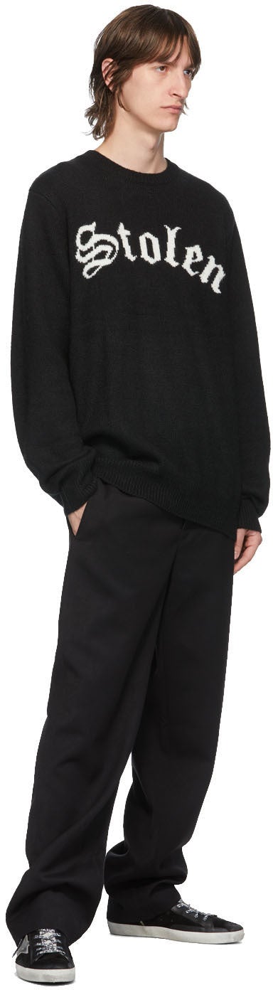 Stolen Girlfriends Club SSENSE Exclusive Black Arch Gothic Sweater